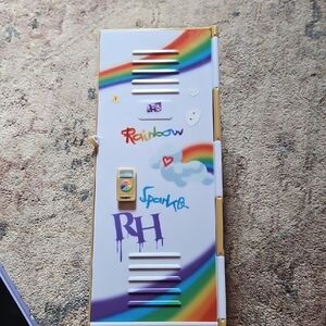 Rainbow Locker Playset with Rainbow and Gold Accents